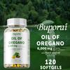 Olej Oregano 6000mg Suplement | 120 Kapsułek Miękkich | Zawiera Karwakrol | Zdrowie Układu Odpornościowego, Suplementy Antyoksydacyjne