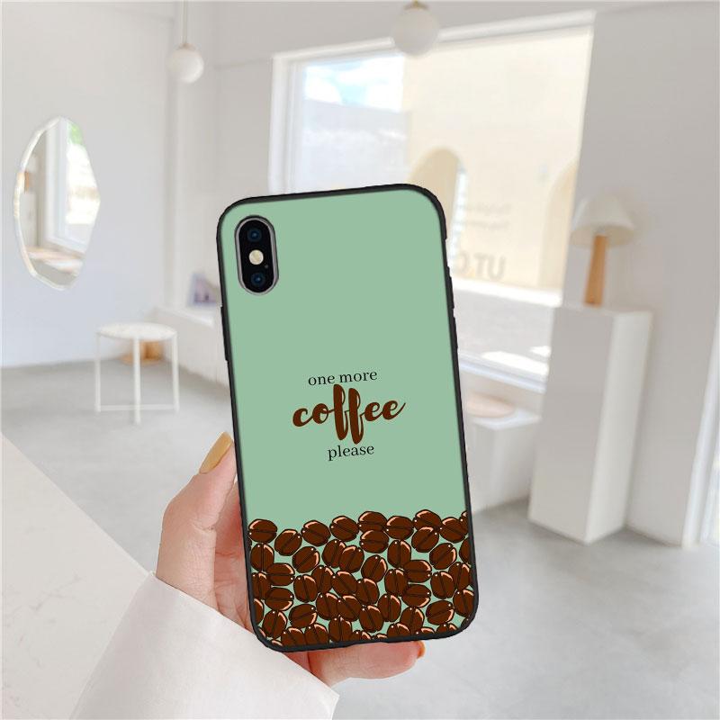 PP20 Coffee Time Phone Case for Samsung Galaxy A11 A12 A13 A15 A52S A53 A55 A56 A70 A71 A72 A73 F06 F16 F56 S10 Plus S10e