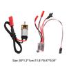 11.8x0.47x0.39in Remote Control Model Car Brushed ESC for Car Toy Speed Controller Upgrade Accessories Fine Material