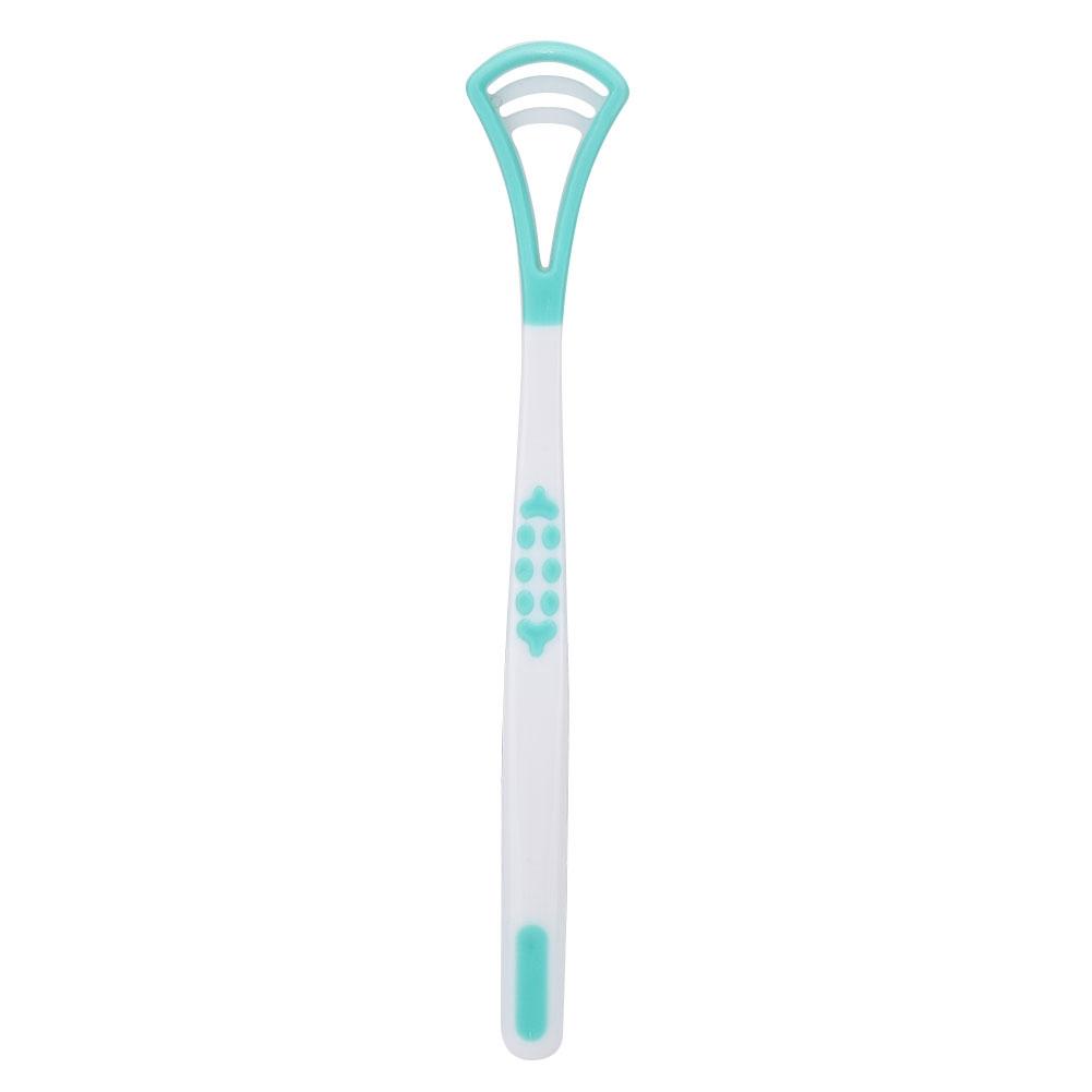 

Скребок для языка Удаление бактерий грязи неприятного запаха изо рта Щетка для чистки налета на языке Инструмент для ухода за полостью рта