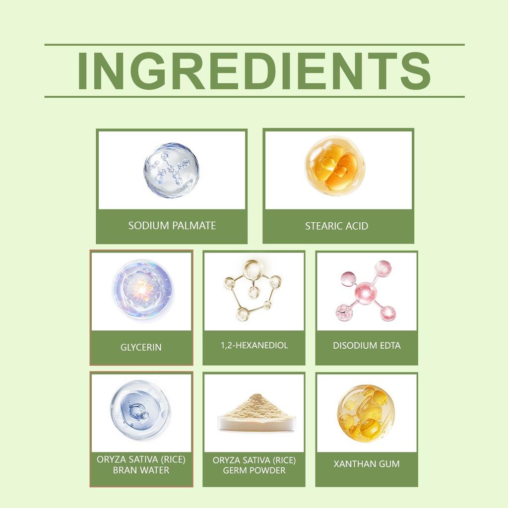 Rice Water Shampoo Soap Solid Shampoo , Promoting Hair Growth , Refreshing Scalp Hair Care Soap