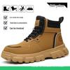 All-Season Steel Toe High-Top Safety Boots: Anti-Smash, Anti-Puncture, Comfort for Long Hours