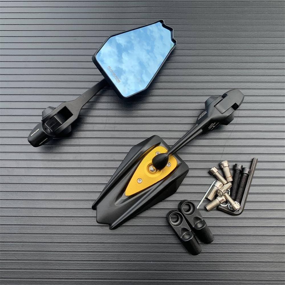 Oglinzi retrovizoare din aluminiu CNC pentru motocicleta Oglinda laterala pentru YAMAHA MT07 pentru Honda pentru Ducati pentru Kawasaki Z750 Z900