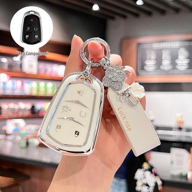 Cadillac Key Cover for XT5, XT4, XT6, CT5, CT6, CT4, XTS, ATSL Models