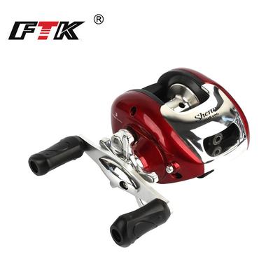 FTK 10KG Max Drag Fishing Reel 6.2:1 Bait Casting Reel Spool Saltwater Aluminum Freshwater 18 Bearing Fishing Accessories