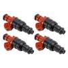 4Pcs Fuel Injector For Mercedes-Benz W210 S210 W202 W124 C208 C230 0000788523