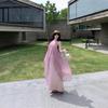 Stunning Summer Beach Dress for Women, Seaside Vacation Backless Halter Strap Dress