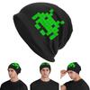 Retro Game Space Invaders Black Men Women Adult Beanies Cap Knitting Bonnet Hat Warm Fashion Autumn Winter Outdoor Skullies Hats