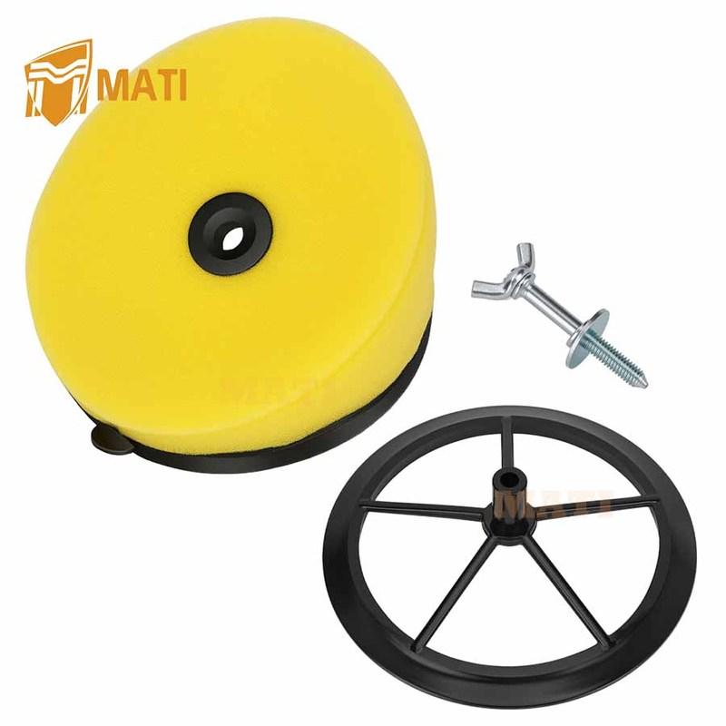 

M MATI Air Filter + Guide Holder w/Wingnut For Honda Expert 80 CR80R/RB CR85R CR85RB 1996-2007