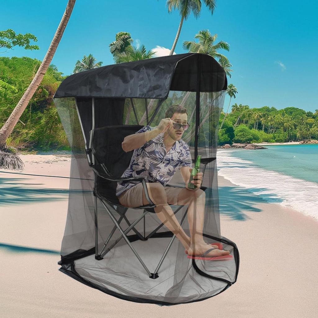 Mosquito Net For Outdoor Swing Fishing Garden Simple Installation Sunshade Easy Setup Swing Chair Mosquito Netting Outdoor Equipment