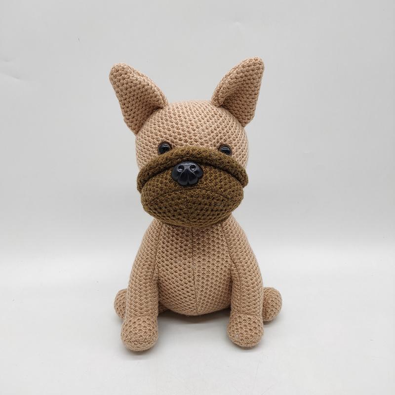 Cute And Charming Cartoon Knitted Animal Plush Doll Rabbit Owl Fox Bear Plush Toy Home Decoration Sleep Soothing Present Designed For Boys Plus Girls