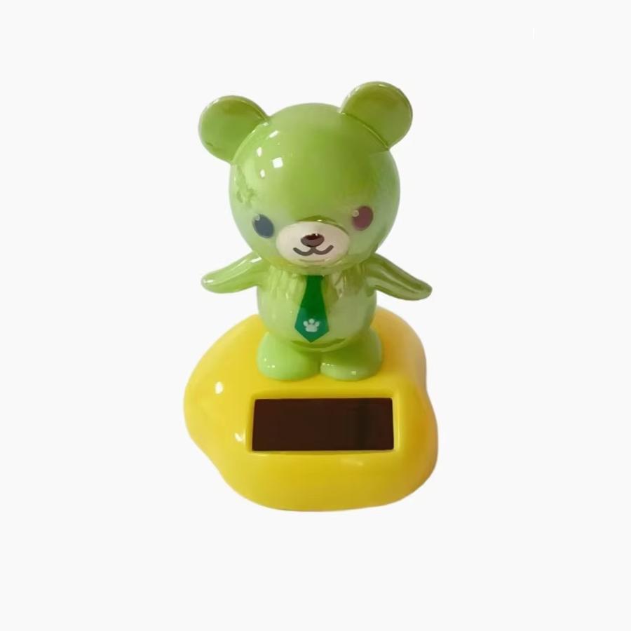 Gorące Słoneczne Nowej Energii Samochodowe Ozdoby Wnętrza Inteligentny Czujnik Huśtający Się Model Zwierzęcia Dekoracja Deski Rozdzielczej Samochodu Akcesoria Stylizacyjne