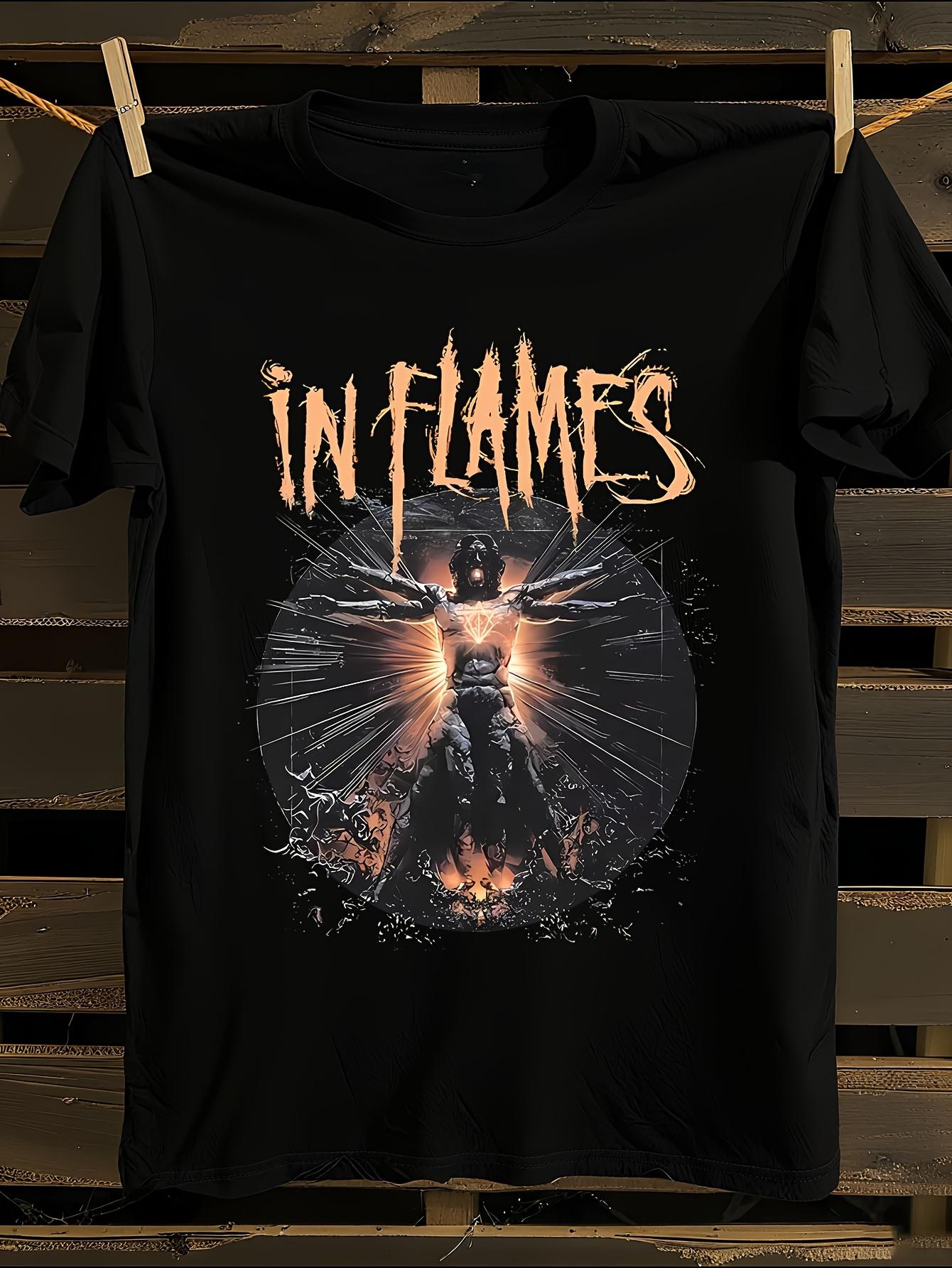 In Flames Metal Band Logo Tshirt XXXL