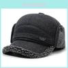 Cotton Winter Beanie Hat For Men With Ear Flap Warmth And Windproof Protection For Outdoor Activities