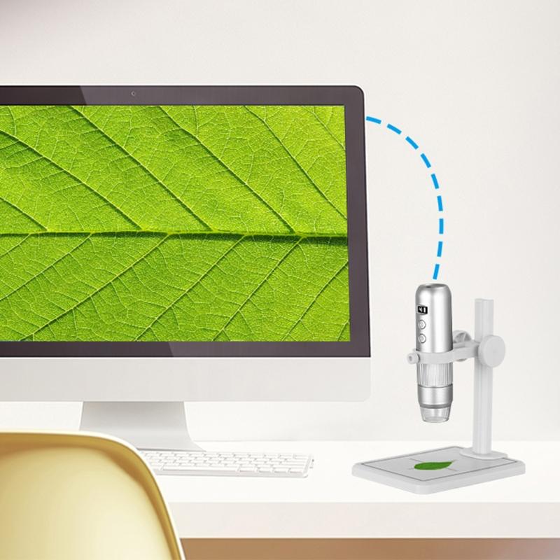 LCD 2MP Digital USB Microscope 1000x Wifi Mobile Phone Microscope Support Ios An-droid Pc Video Microscope