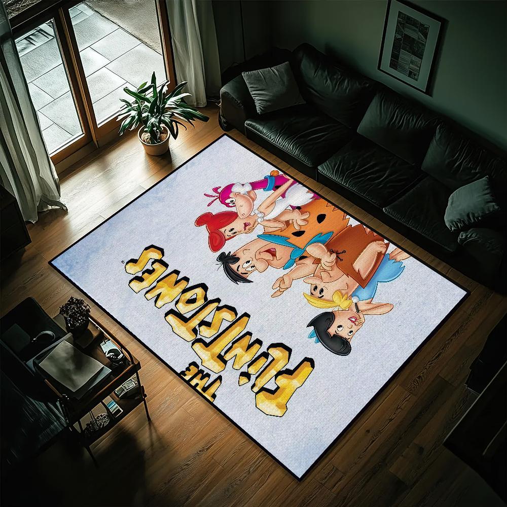 Cartoon T-The Flintstones Small Carpet Bedside Kitchen Bath Living Home House Bedroom Floor Mat Doormat  Rug Decoration