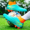 35-47 Chuteiras de futebol de cano alto para atividades ao ar livre masculinas com unhas compridas Botas de futebol esportivas para jovens de tamanho grande Botas de futebol esportivas para crianças
