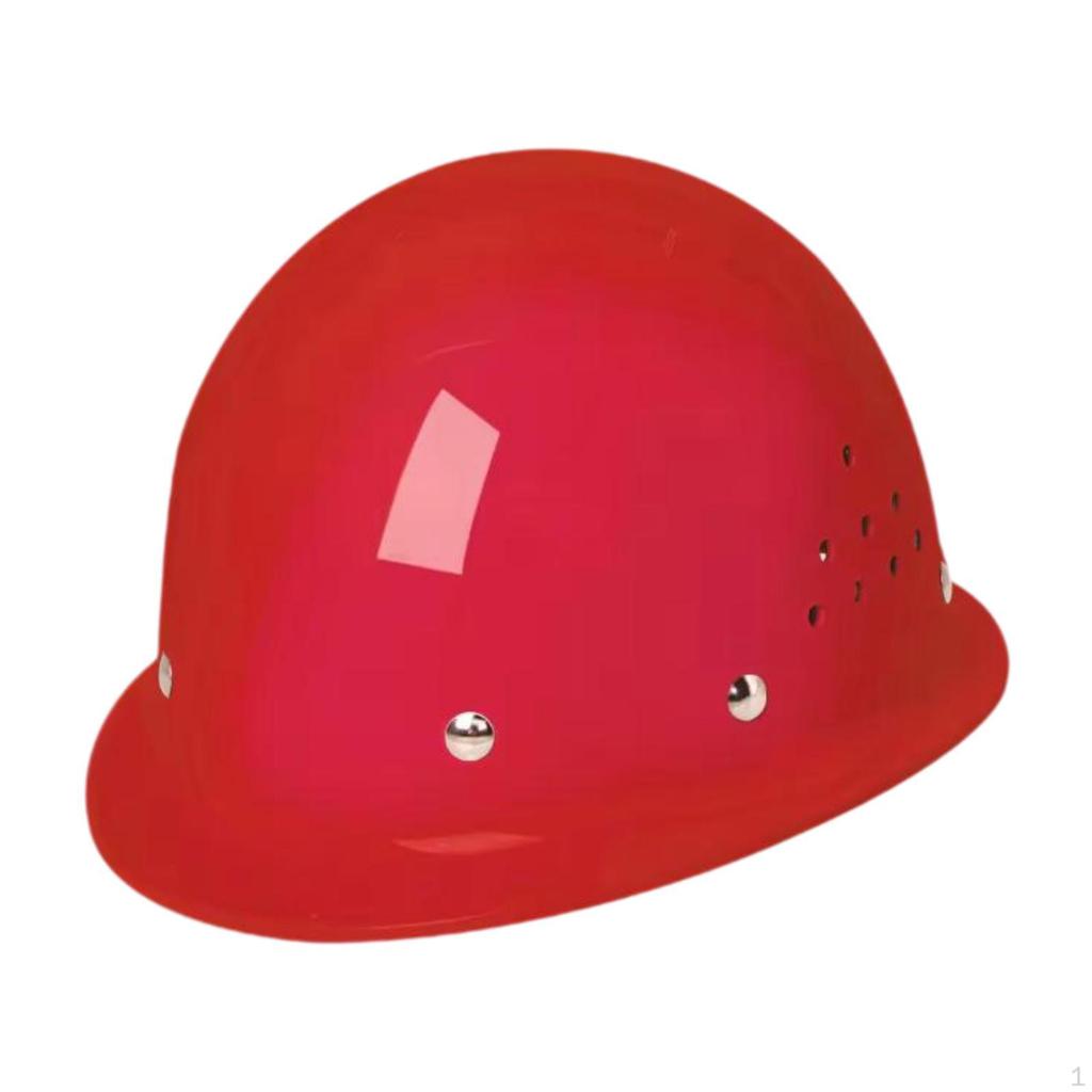 Hard Hat Construction Helmet Adjustable Non Slip Lining Labor Protection Cap for Workers