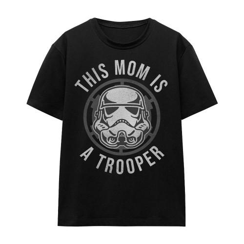 Star Wars Unisex Adult Mom Is A Trooper Mothers Day T-Shirt