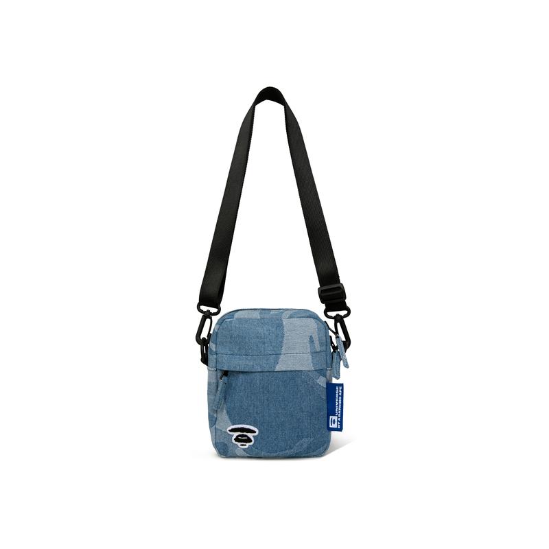 

Новая тканевая сумка через плечо Aape, обычная, мужская, синяя AAPBGM5254XXM 14.0*4.6*17.5CM