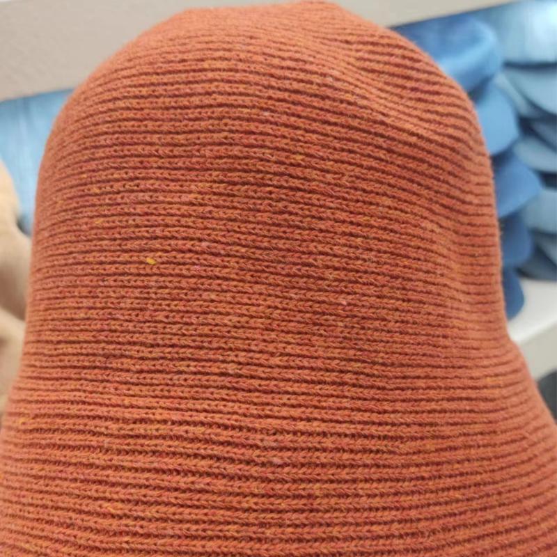 

Женские однотонные панамы из искусственной овчины, зимняя панама, повседневная пушистая теплая ветрозащитная вязаная шерстяная рыбацкая шапка one average size