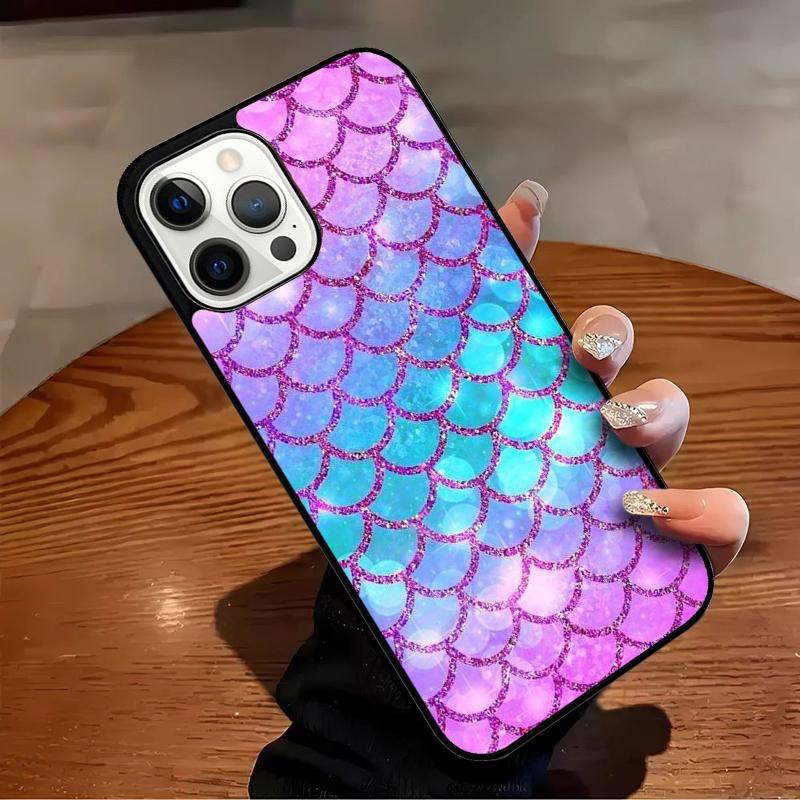 Mermaid Phone Case For iPhone 17 Air 16 15 14 13 12 11 Pro Max Max Plus Bumper Case Cover