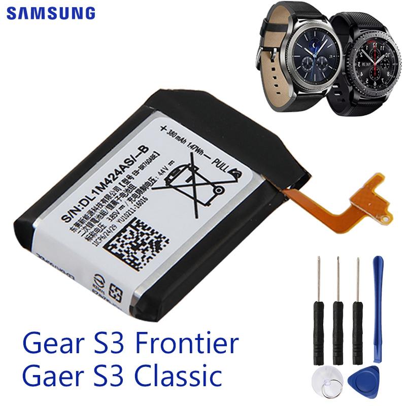 

Original Replacement Battery EB-BR760ABE For Samsung Gear S3 Frontier S3 Classic SmartWatch SM-R760 SM-R770 SM-R765 380mAh