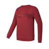 Fila Fashion Casual Knit Pullover Sweatshirt Men Sweatshirts Rust-Red A11M511221FRD