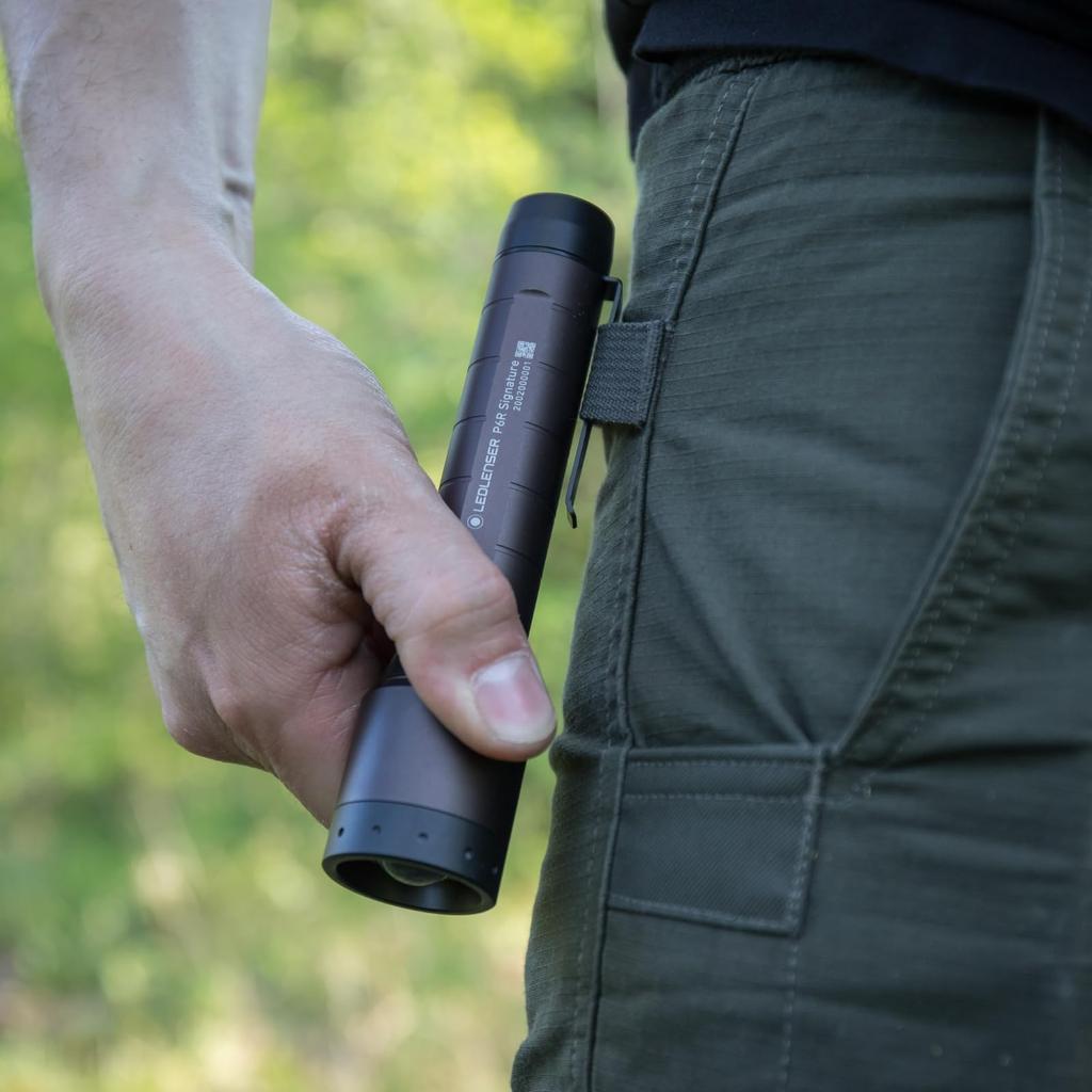 Ledlenser P6R Signature LED Flashlight USB Rechargeable 502189 Japanese Espresso Brown Small [Genuine Product]