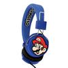 Casque audio - otl technologies - mario luigi premium folding - filaire - bleu - enfant