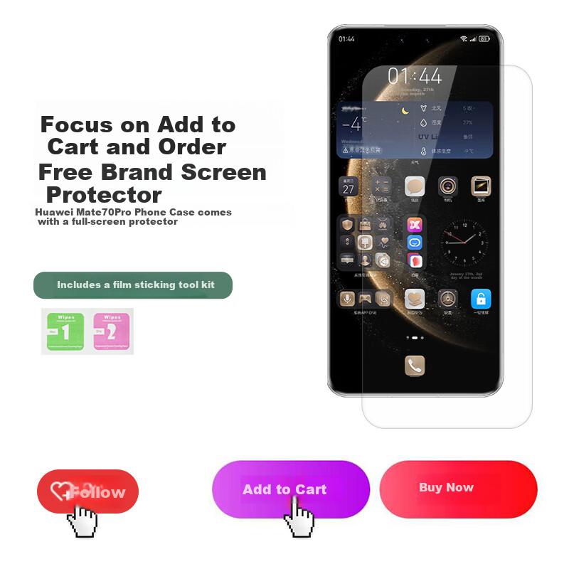 Huawei Mate70 Pro Phone Case, Mate70 Pro+ Premium Edition, Liquid Silicone Soft, Full Protection Shockproof, Simple Designn, Carbon Gray Color