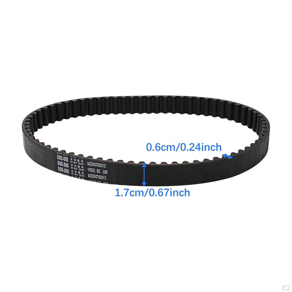Motorcycle Drive Belt, Black, Easy Installation, Premium, High Performance ,Repair Parts