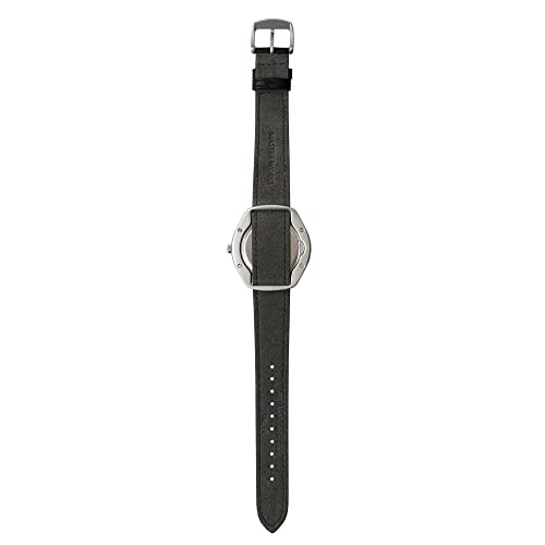 MASTER WORKS Quattro 003 MW06SI-ECBKG8 Men's Watch, Made in Japan, Quartz Movement, 39mm, Leather Strap