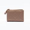 Women's Multifunctional Large Capacity Wallet - Solid Color, Small Diamond Design, Multi-Color Card Holder & Coin Purse for Autumn/Winter