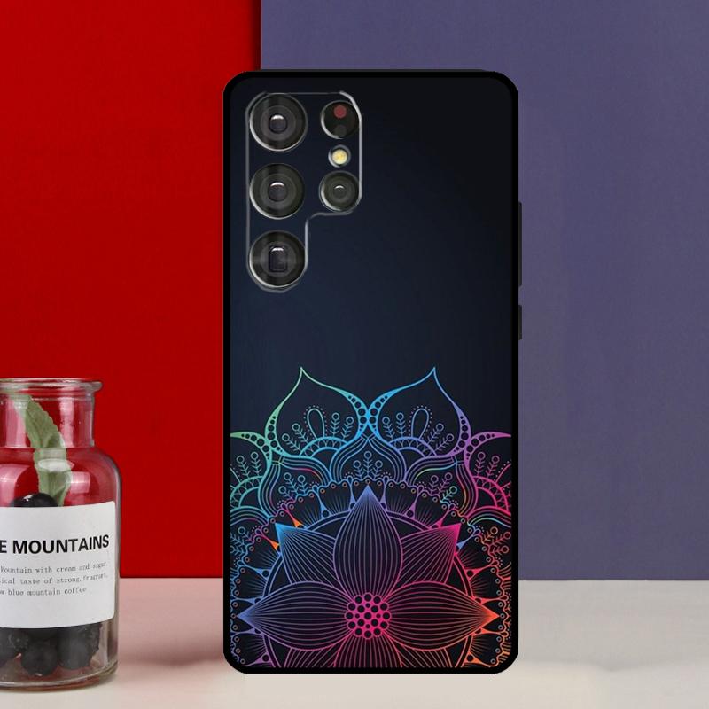 Mandala Funda Case For Samsung Galaxy S25 Ultra S9 S10 S20 S22 Plus S21 FE S23 S24 Ultra Phone Cover