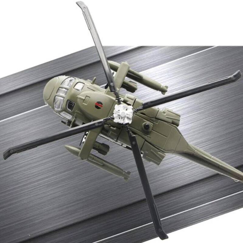 Black Hawk Kampfhubschrauber Simulation Diecast & Spielzeugfahrzeuge Geräusche & Licht 1:64 Legierung Militärische Sammlung Modell Metallflugzeug