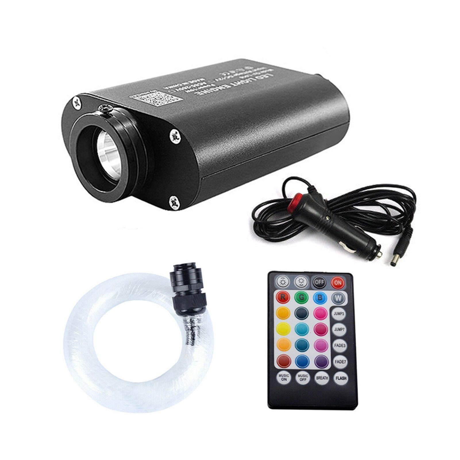 

ABS 500 шт. 0,75 мм 2 м 12 В автомобильный комплект звездного света для потолочной обшивки, комплект светодиодного оптического света, стильный оптический свет