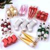 Electroplated Christmas Tree Ornaments: Multi-Box Props for Desktop & Window Decorations