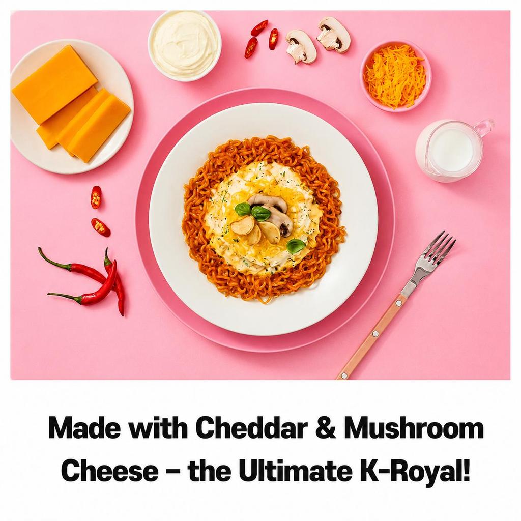 Ottogi Yeul Ramen Cheese Cream Edition (120g × 4 Packs) (2 Options)