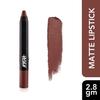 Nykaa MATTE-ilicious Lip Crayon - Next Level Nude (2.8gm) Shade No 04 With Prove Your Point Cosmetic Sharpener