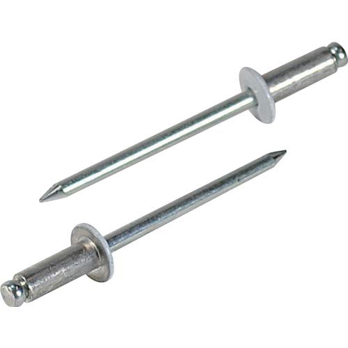 Lobster Color Rivets, White, 5-4, 1000 Pieces, CNSA54W