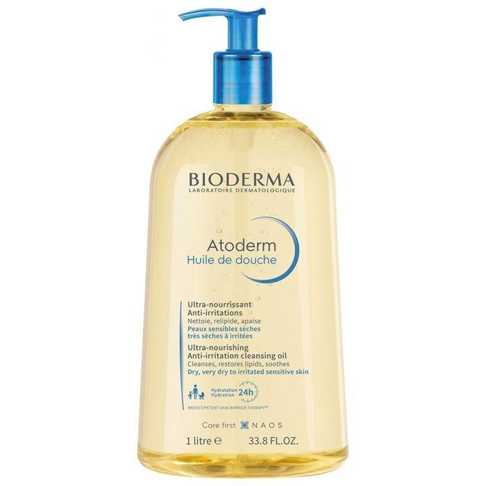 Huile de Douche - Bioderma - Atoderm - Ultra-nourrissante - 1 L - Peaux sensibles