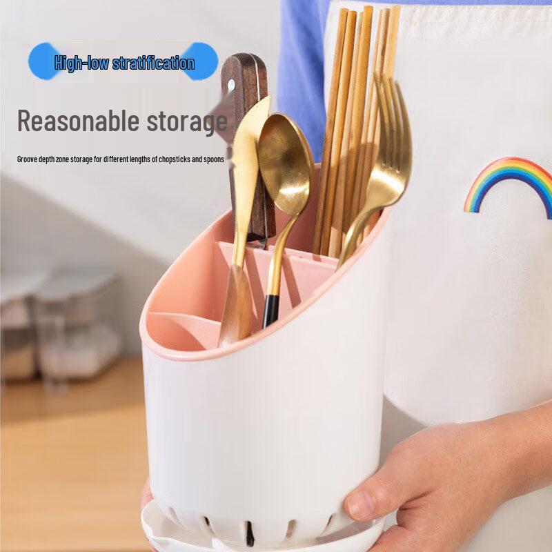 Draining Chopstick Holder & Tableware Organizer