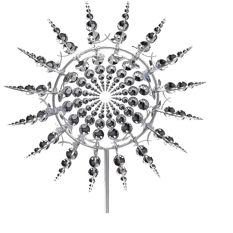 Popular Outdoor Rotating Windmill Garden Decoration - Creative Metal Wrought Iron Craft