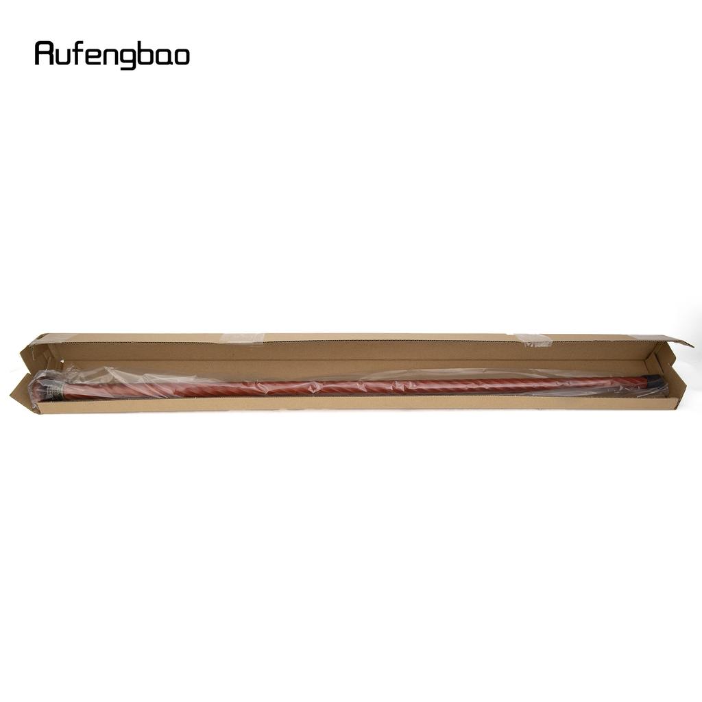 Copper Rotate Round Wooden Traditional Fashion Stick Decorative Cospaly Party Wood Cane Halloween Wand 95cm