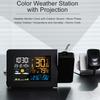 Digital Alarm Clock Temperature Hygrometer Weather Station Clock Forecast Projector Clok Digital Temperature Humidity Meter