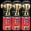Slim Soft Charcoal Gold Toothbrush 3-Pack