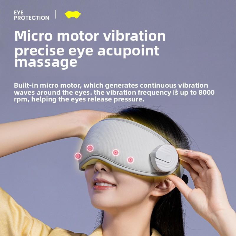 Aparat de masaj pentru ochi, compresă caldă, ochi uscați, mască de ochi cu abur, ameliorează oboseala, dispozitiv de protecție a ochilor, cremă hidratantă pentru ochi pe bază de plante reîncărcabilă