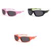 Fashionable Children's Sun Shades For Cycling With Polarized Tac Lenses Uv400 Protection S706