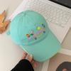 Flower Embroider Cap Versatile Sun Hat Visor Women Baseball Cap Adorable Adjustable Baseball Cap For Daily Outings Sports Spring